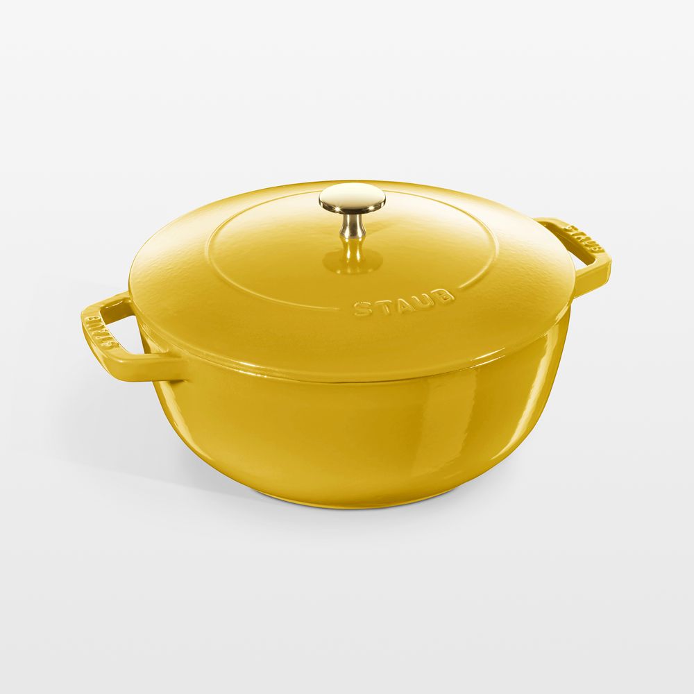 Staub Citron Cast Iron 5-Qt. Essential French Oven