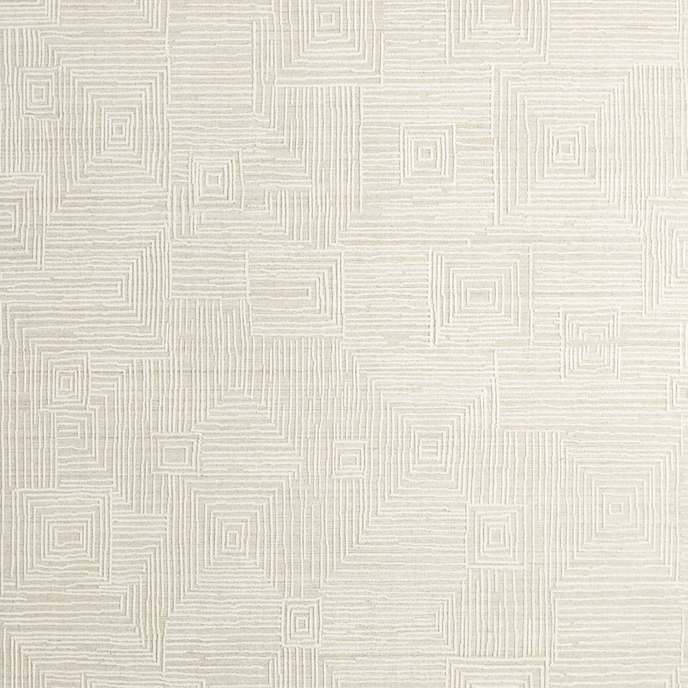 Milos Wool and Viscose Handwoven Sand Brown Rug Swatch 12"x18"