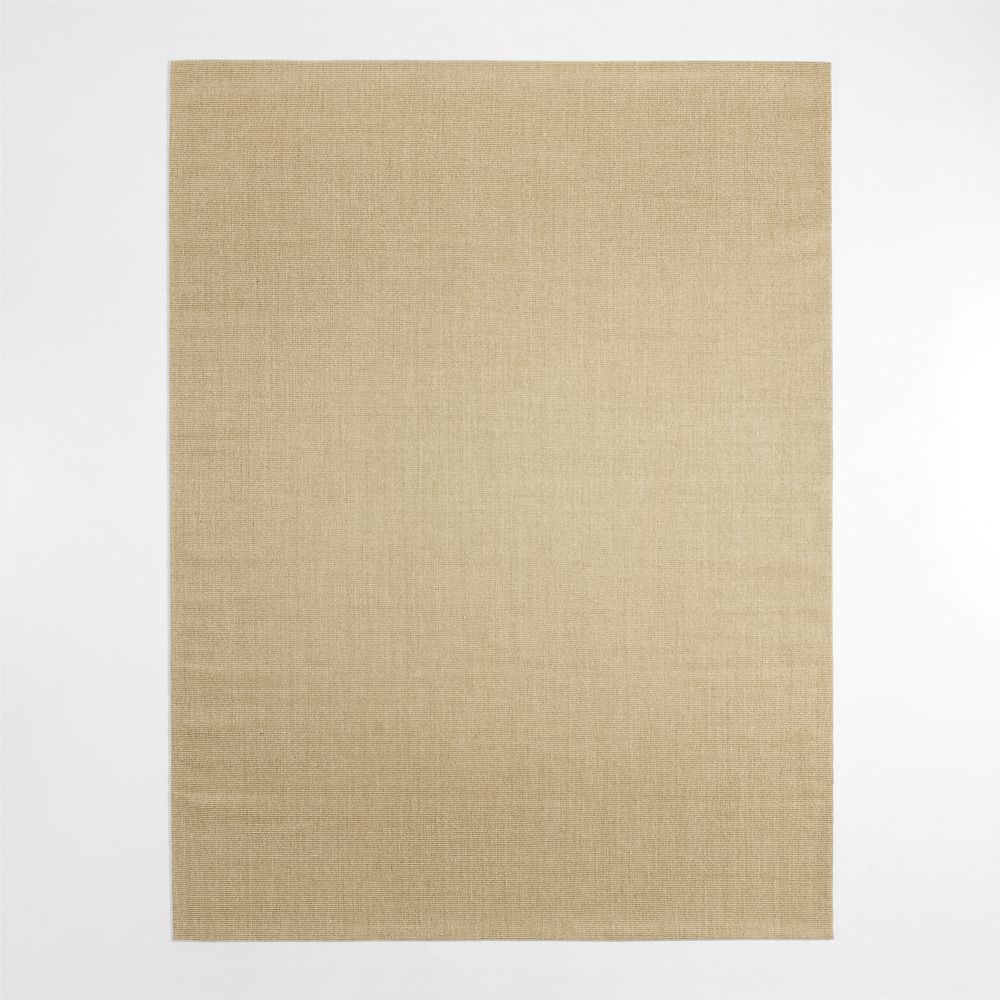 Sisal Almond Brown Area Rug