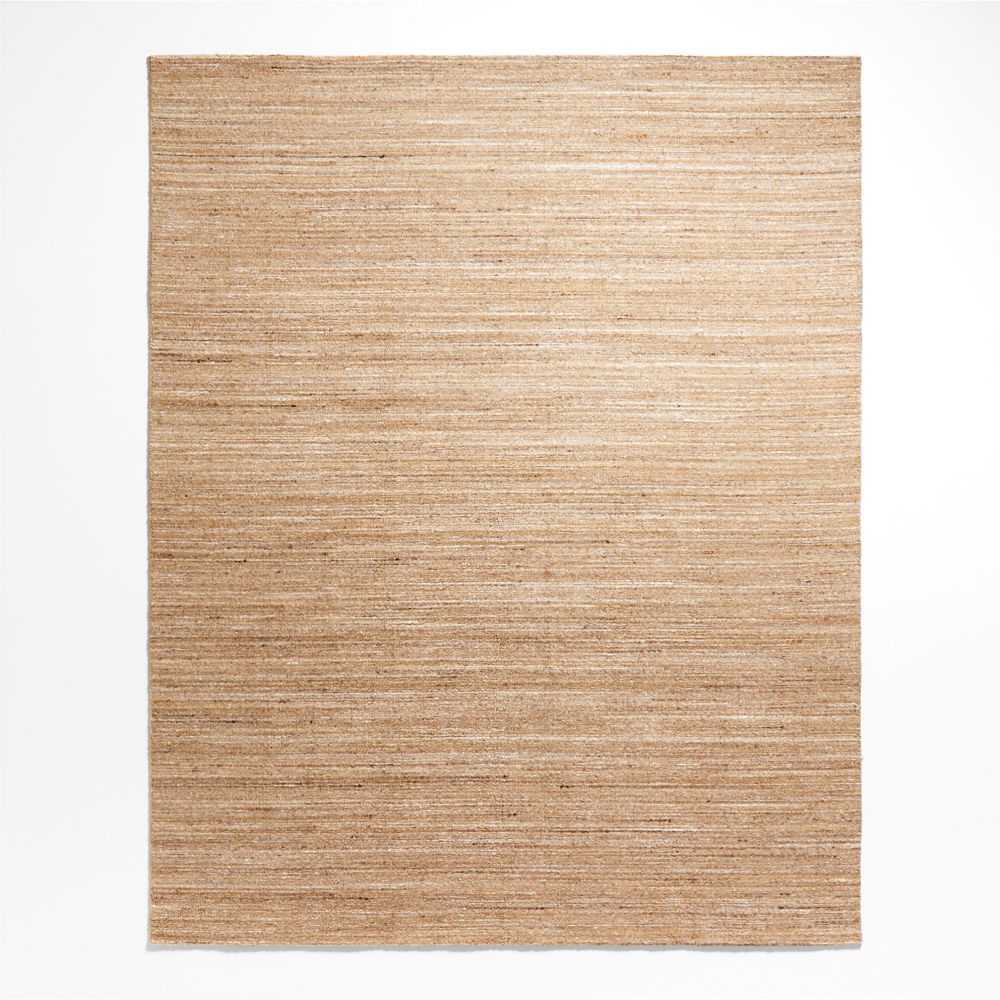 Rimini Wool Handwoven Camel Brown Area Rug