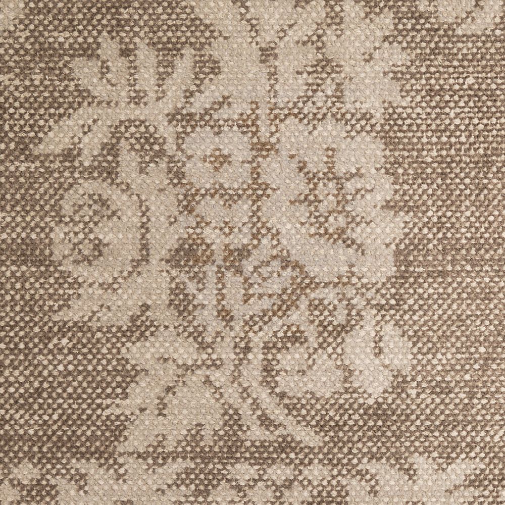 Manor Performance Handknotted Brown Rug Swatch 12"x18"