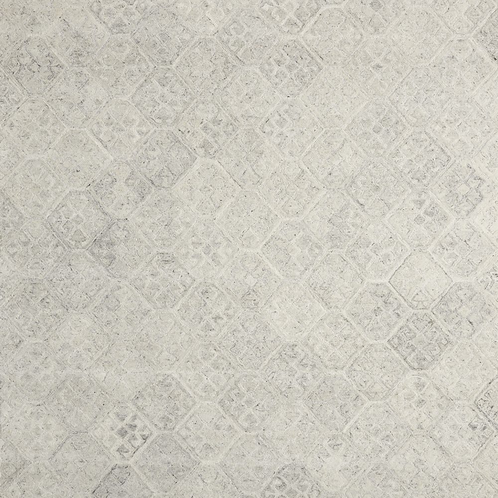 Valencia Wool Handwoven Ivory Rug Swatch 12"x18"