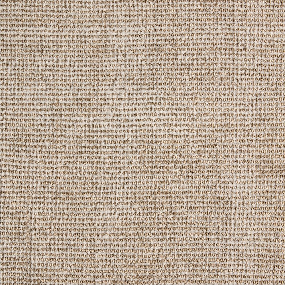 Monaco Performance Handwoven Beige Rug Swatch 12"x18"