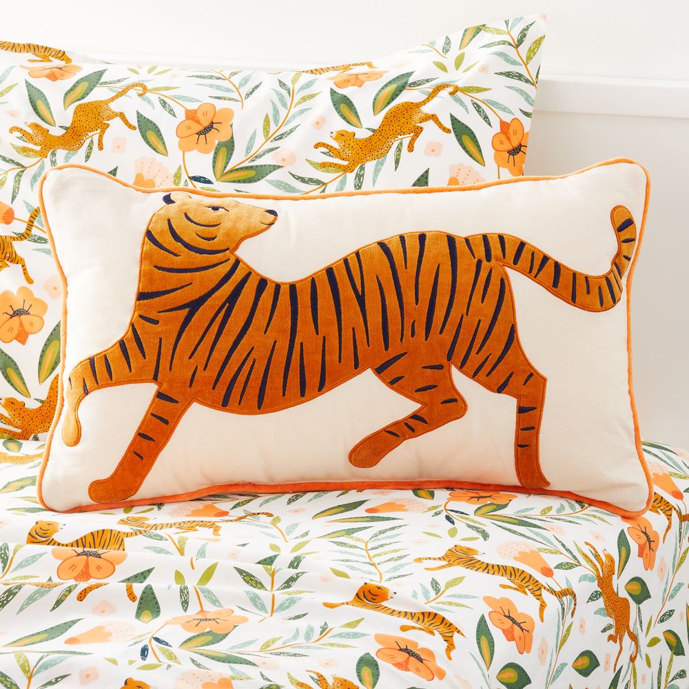 Marrakech Tiger Organic Cotton Kids Quilt