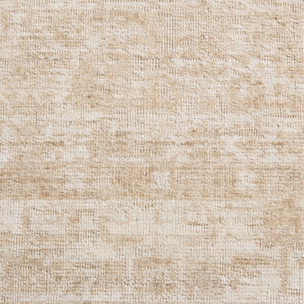Reims Wool Blend Traditional Handwoven Ivory Rug Swatch 12"x18"