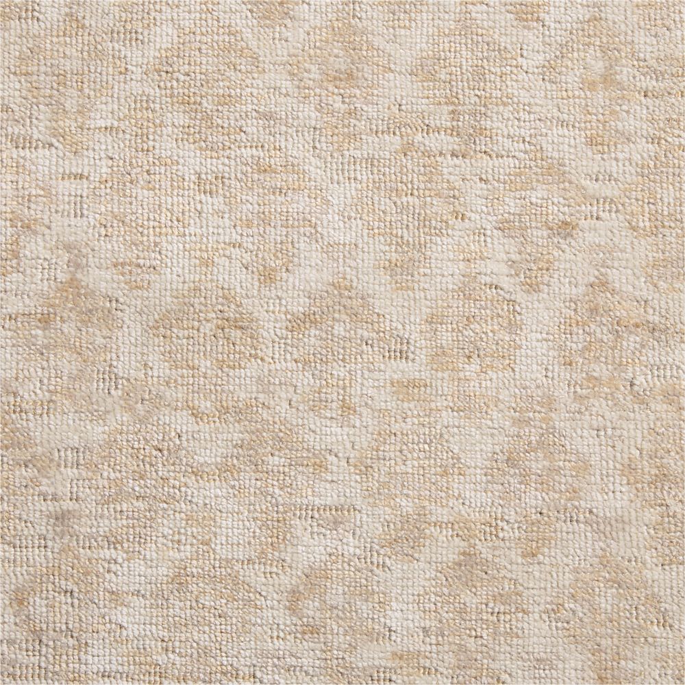 Paris Wool Blend Traditional Handwoven Ivory Rug Swatch 12"x18"