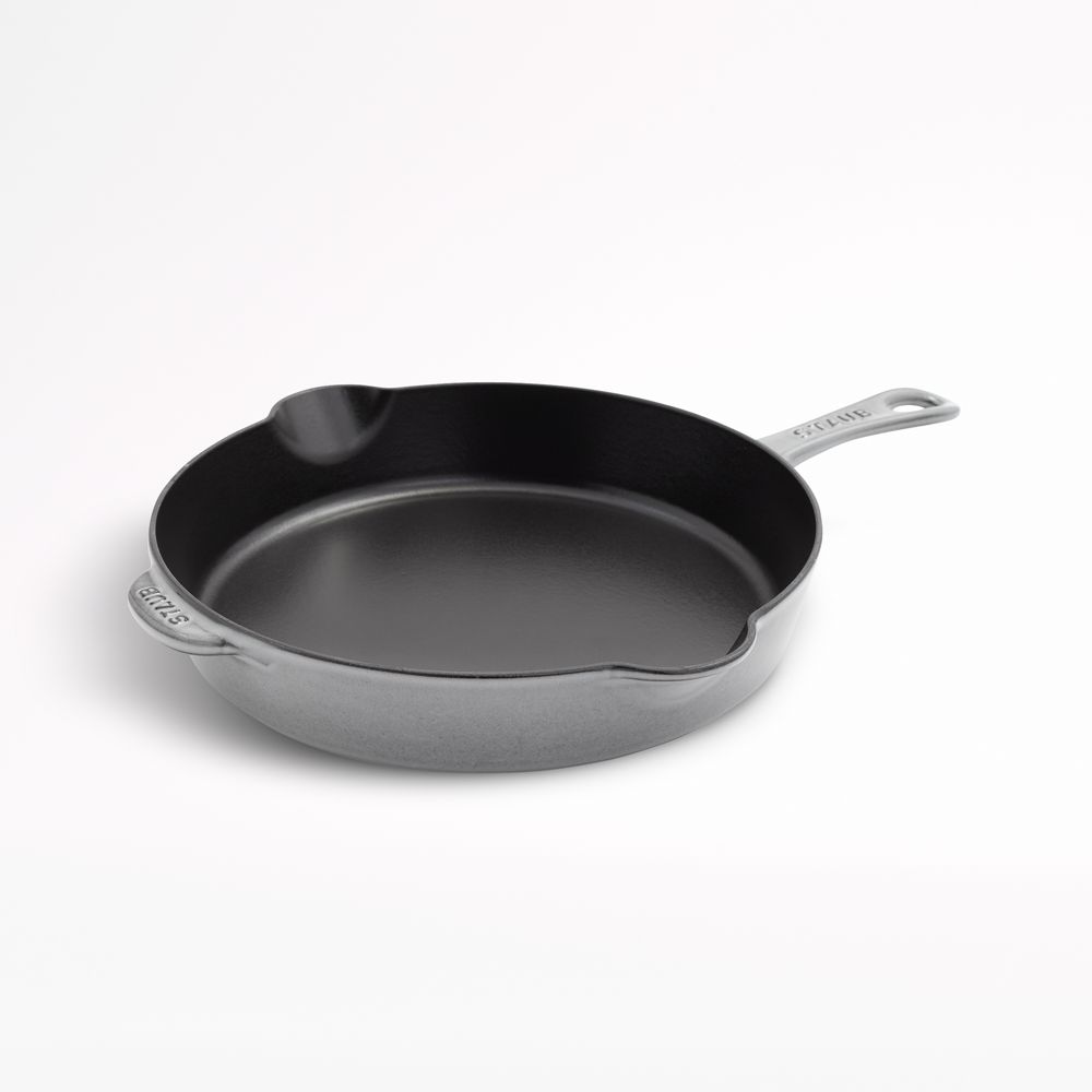 Staub 11" Graphite Grey Traditional Skillet