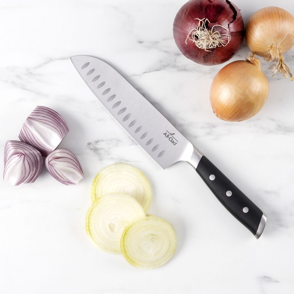 Alternative view of All-Clad Forged 7" Santoku Knife