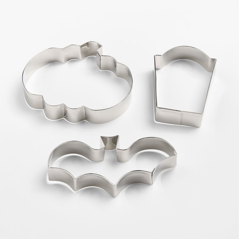 Halloween Cookie Cutters in Gift Bag, Set of 3