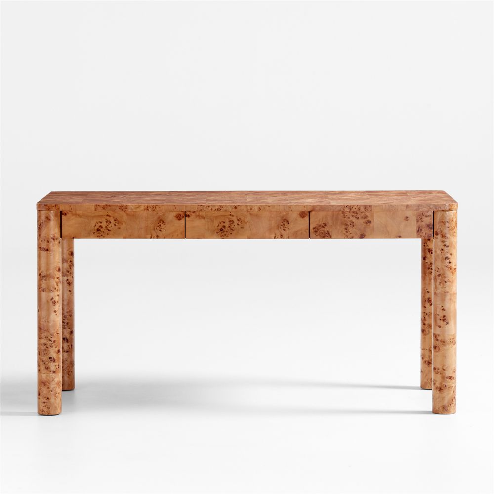 Emerson 60" Mappa Burl Desk