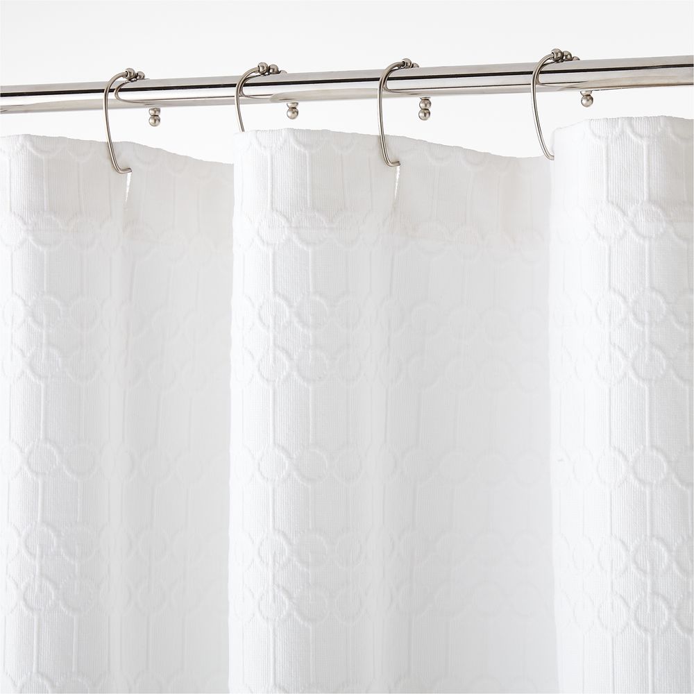 Alternative view of Emery Cotton Shower Curtain