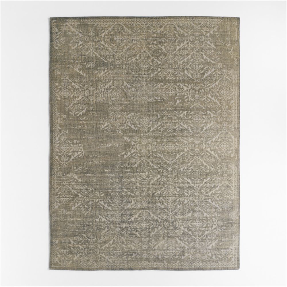 Rhodes Performance Traditional Green Handknotted Area Rug