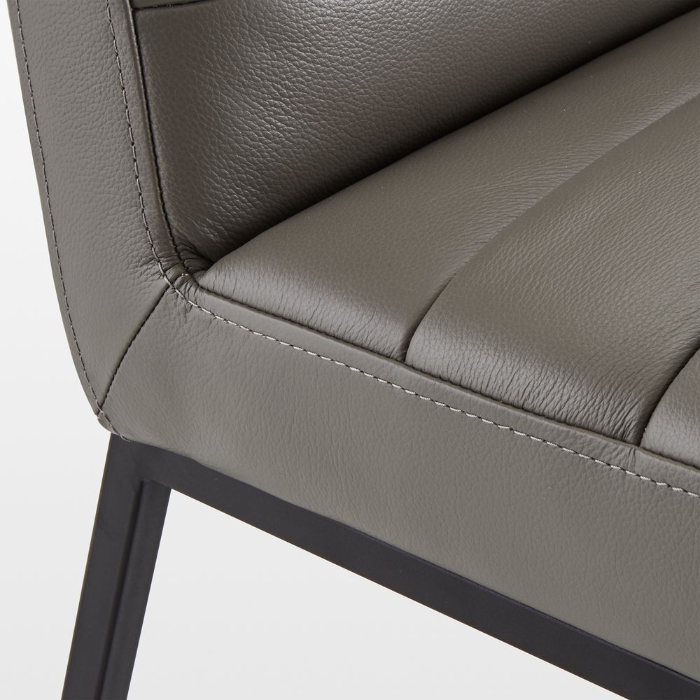 Alternative view of Channel Leather Dining Chair