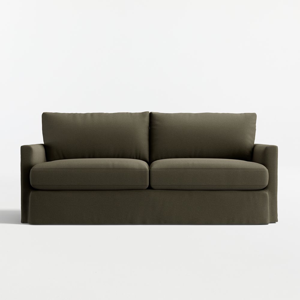 Lounge Slipcovered Sofa (73"-105")
