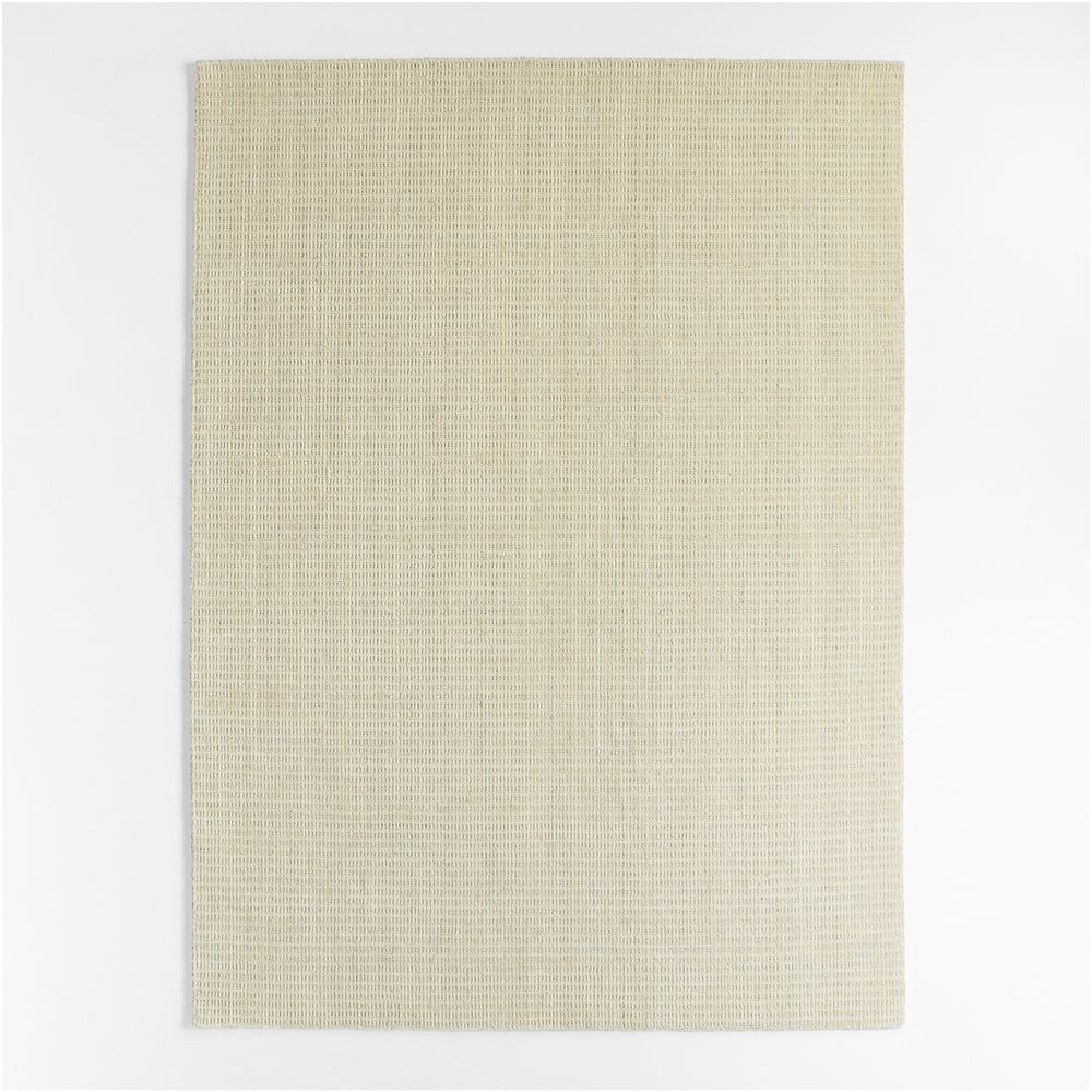 Lisbon Wool Ivory Handwoven Area Rug