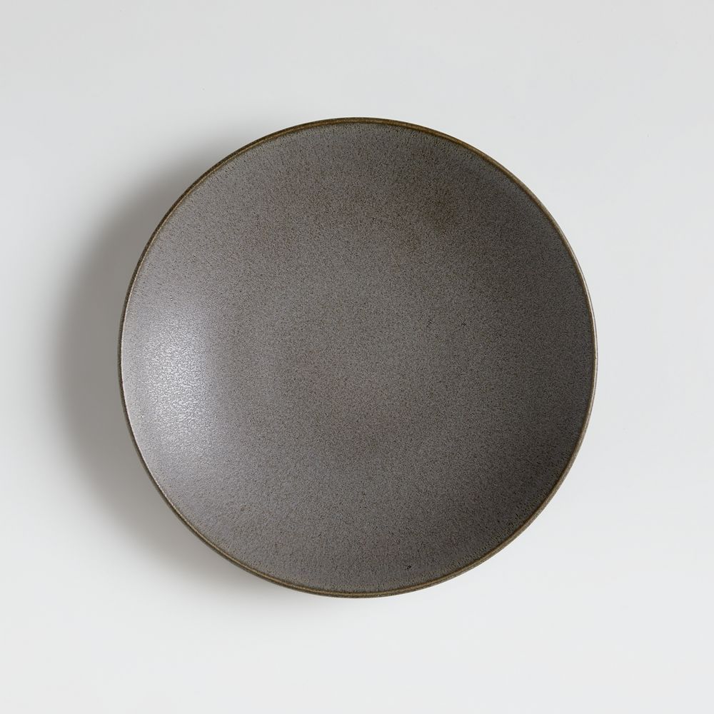 Craft Charcoal Coupe Stoneware Salad Plate