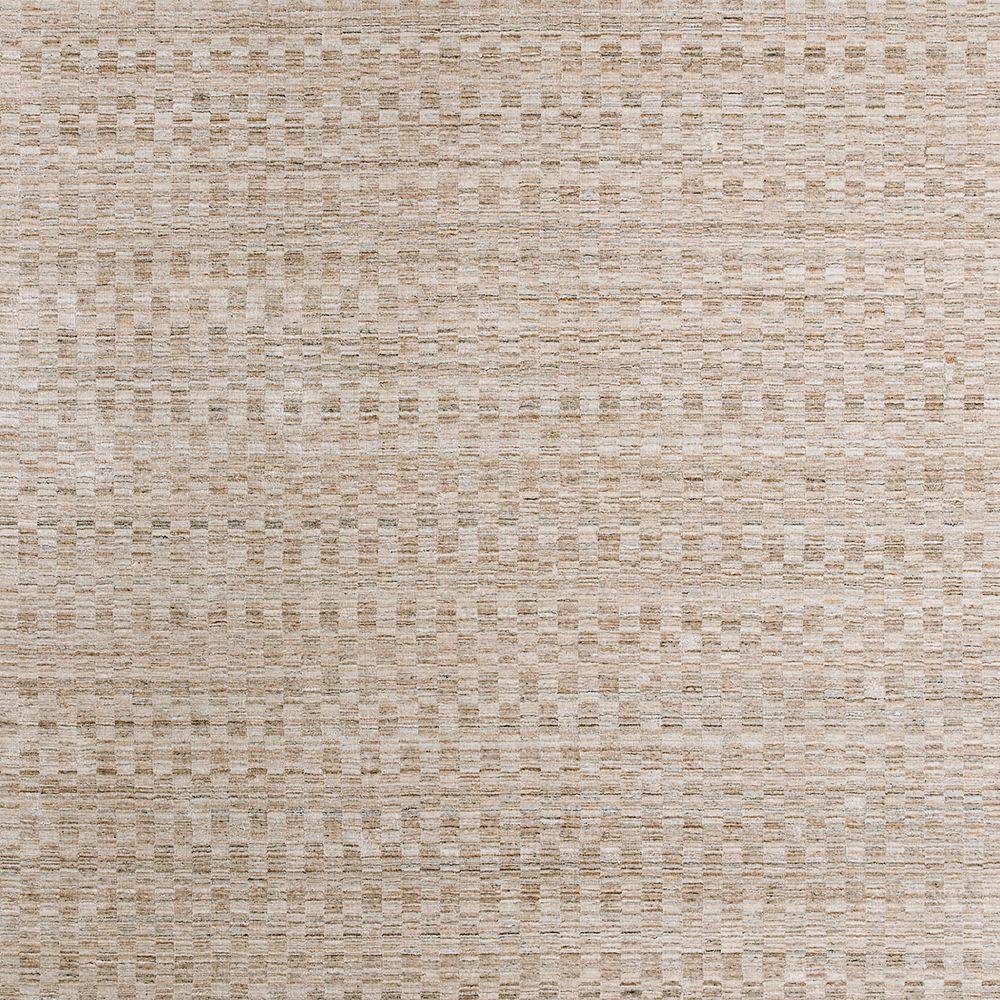 Alternative view of Vancouver Performance Checker Handwoven Sand Area Rug