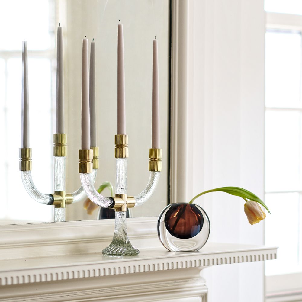 Alternative view of Vestige Glass Candelabra by Laura Harrier and Tiffany Howell