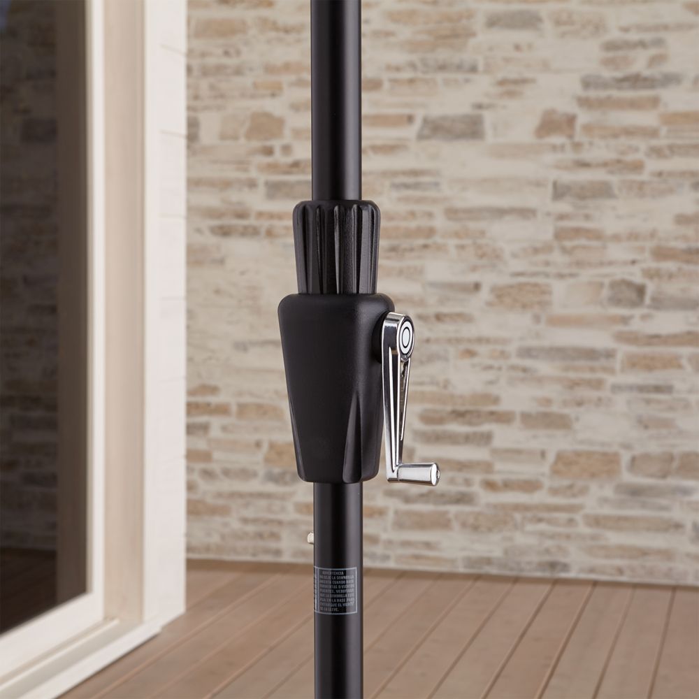 6' Round Tilt Black High Dining Umbrella Frame