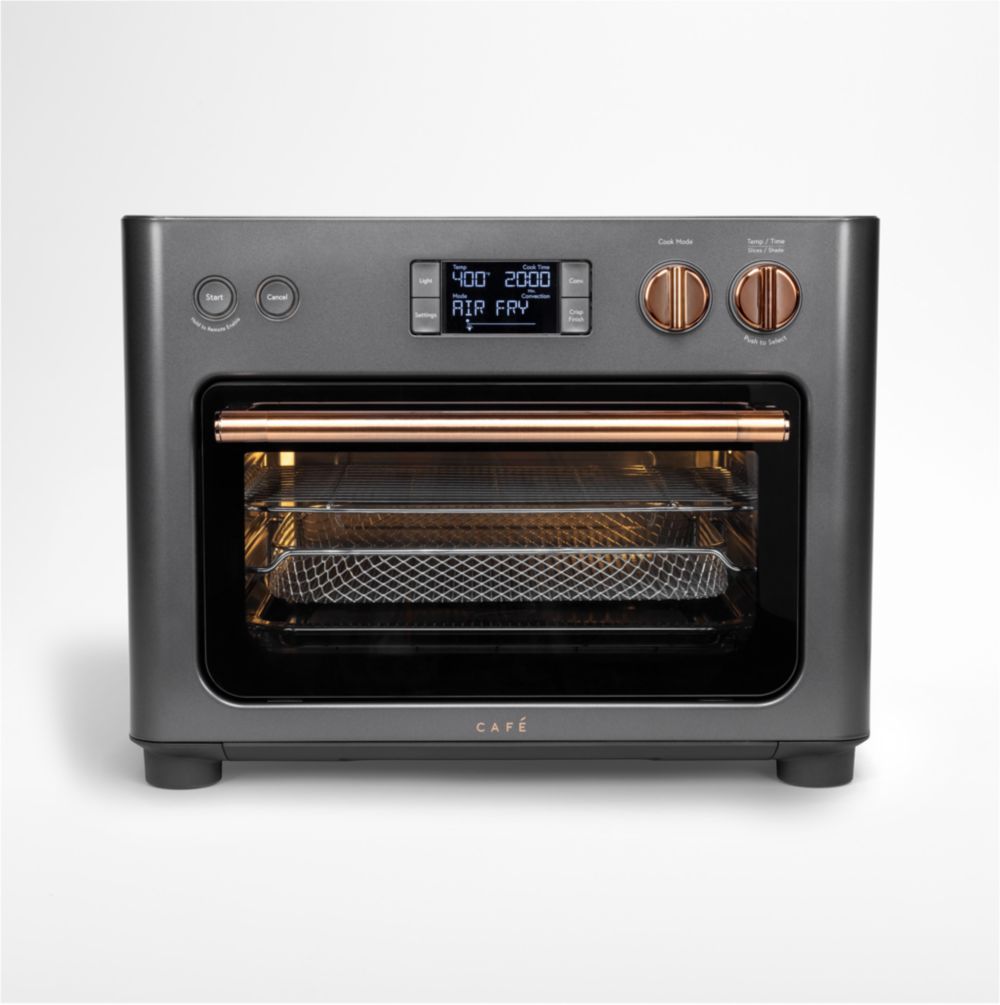 CAFÉ Couture Matte Black Air Fryer Toaster Oven