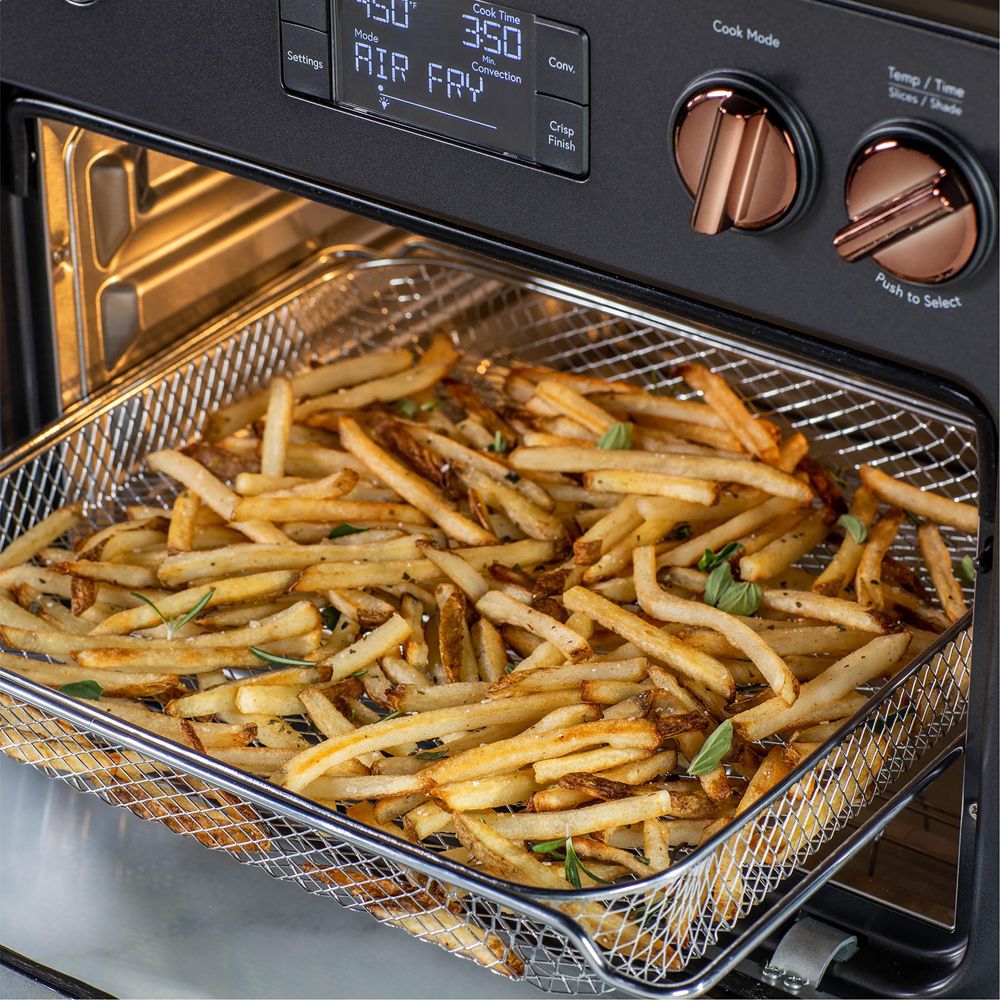 Alternative view of CAFÉ Couture Matte Black Air Fryer Toaster Oven