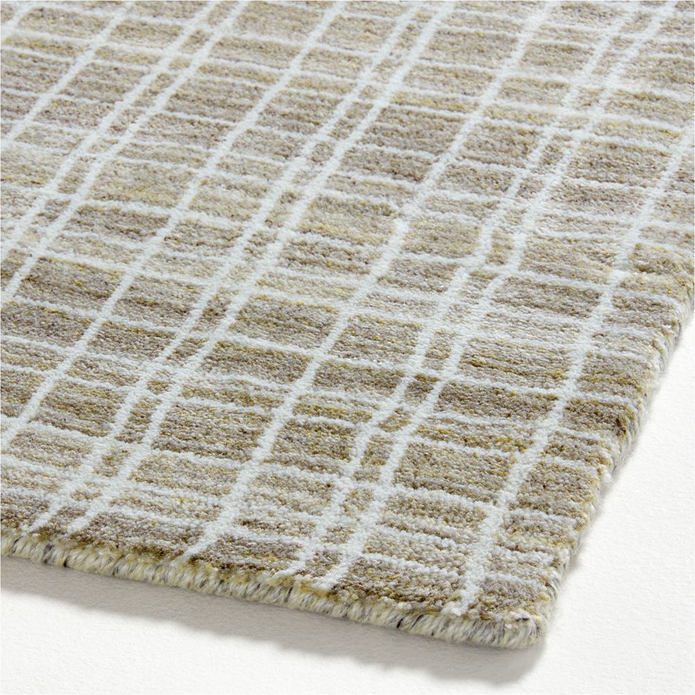 Talence Performance Handwoven Light Grey Runner Rug 2'10"x9'- Image 2