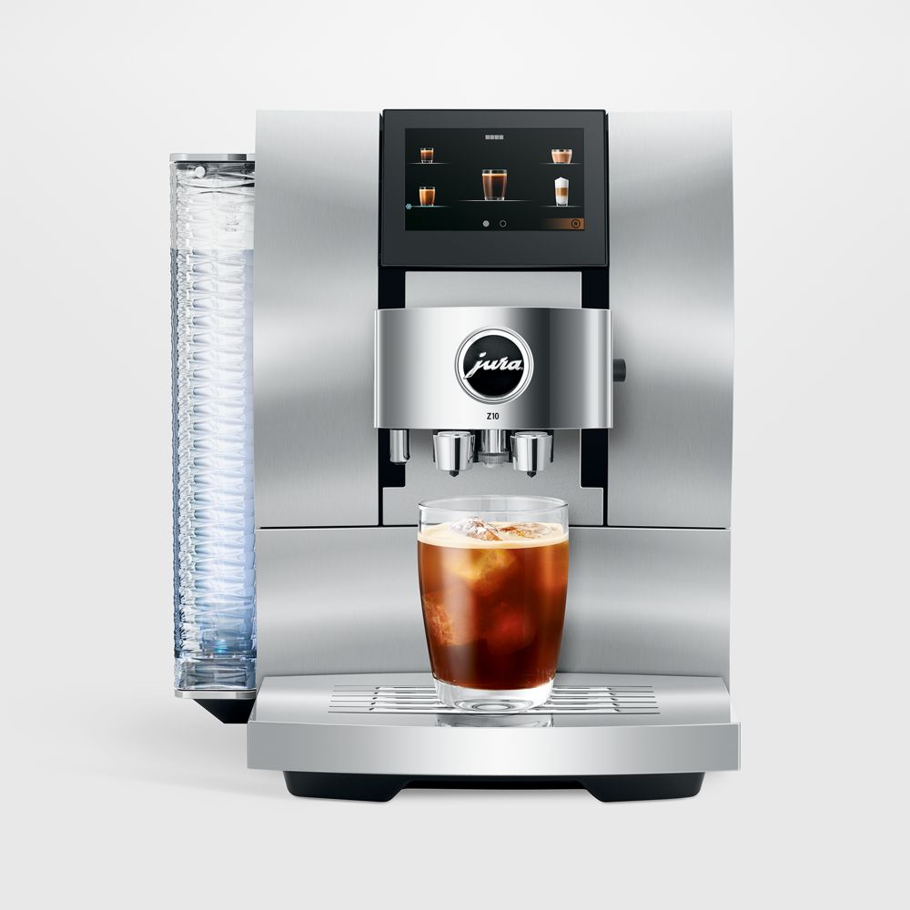 JURA Z10 Aluminum White Espresso Machine
