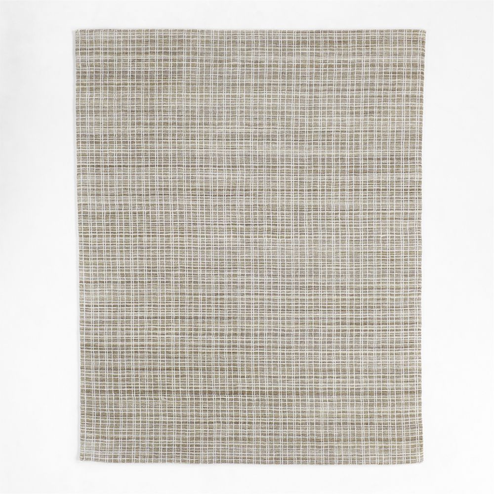 Talence Performance Handwoven Light Grey Rug