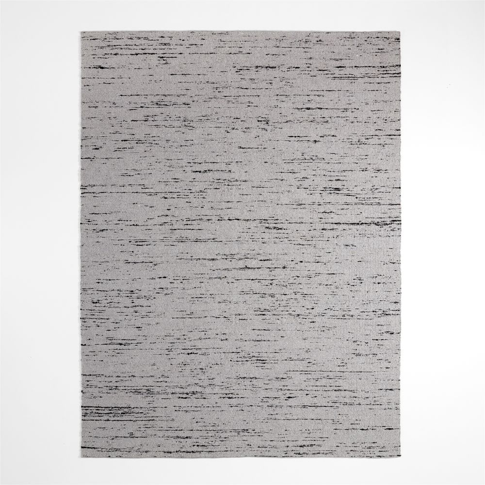 Chicago Performance Flatweave Handwoven Carbon Grey Area Rug