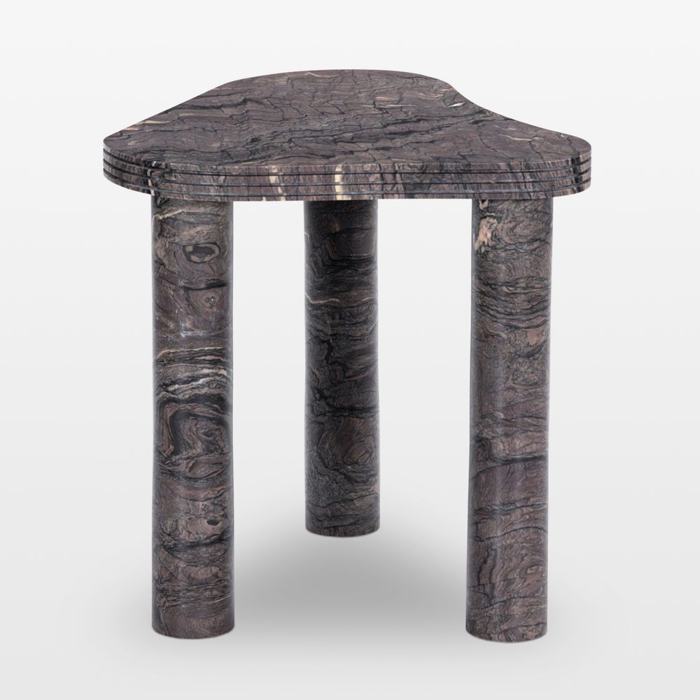 Aurel Marble 24" End Table