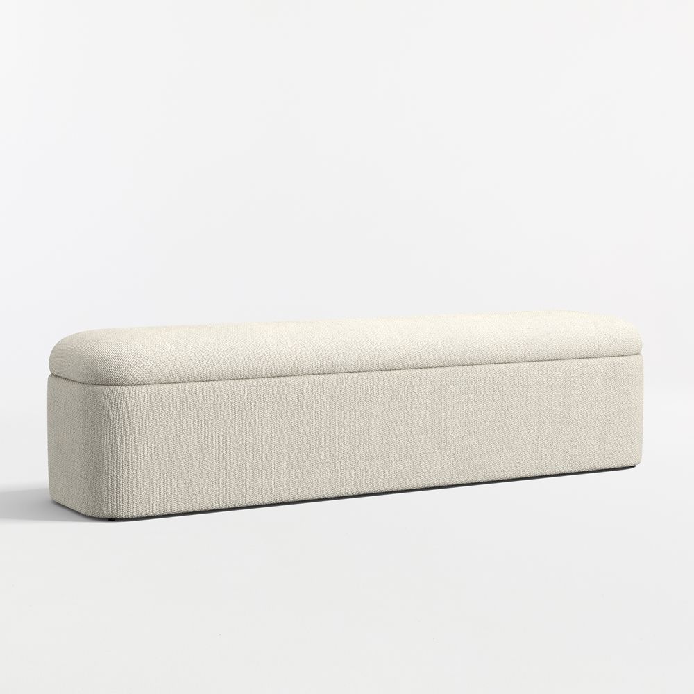 Anneli Upholstered Storage Bench (54"-70")