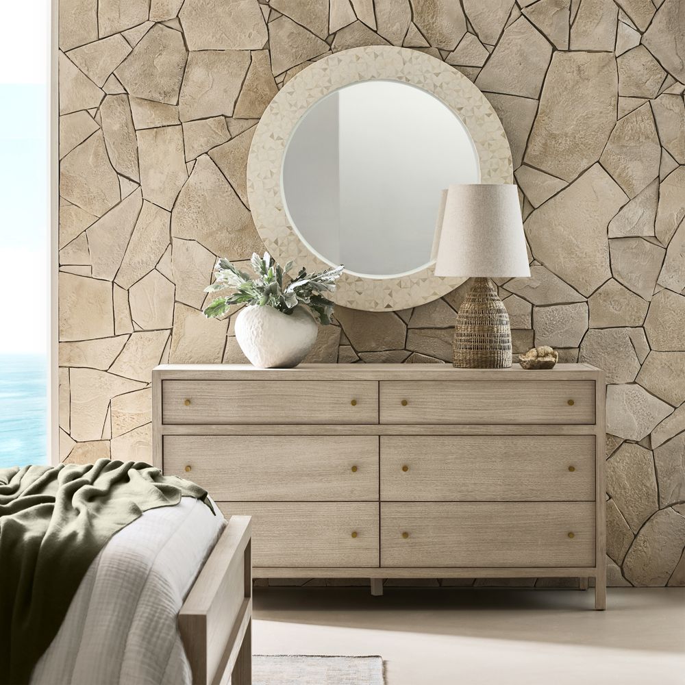Keane Weathered Natural Solid Wood Dresser (64"-84")- Image 2