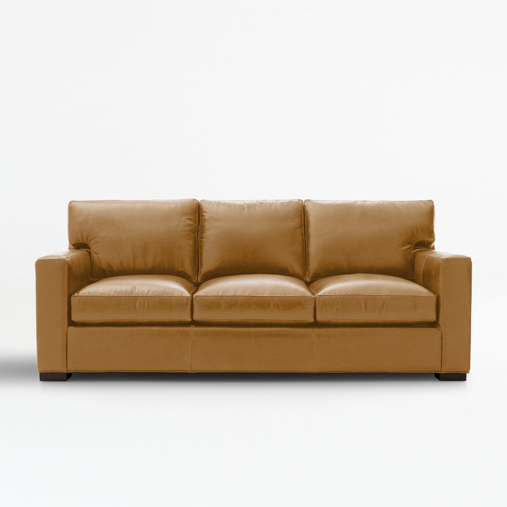 Axis Leather Sofa (66"-105")- Image 3
