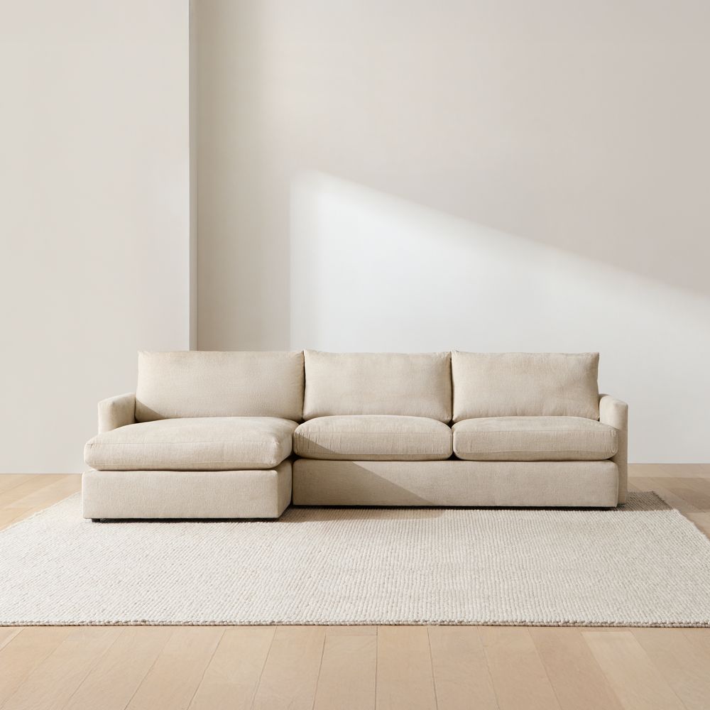 Lounge 2-Piece Sectional Sofa with Chaise Lounge
