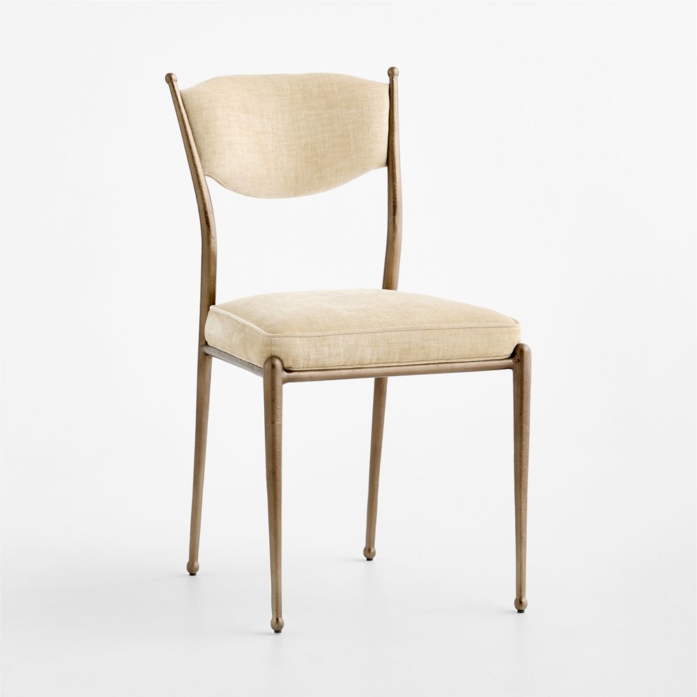 Oxley Metal Upholstered Dining Chair