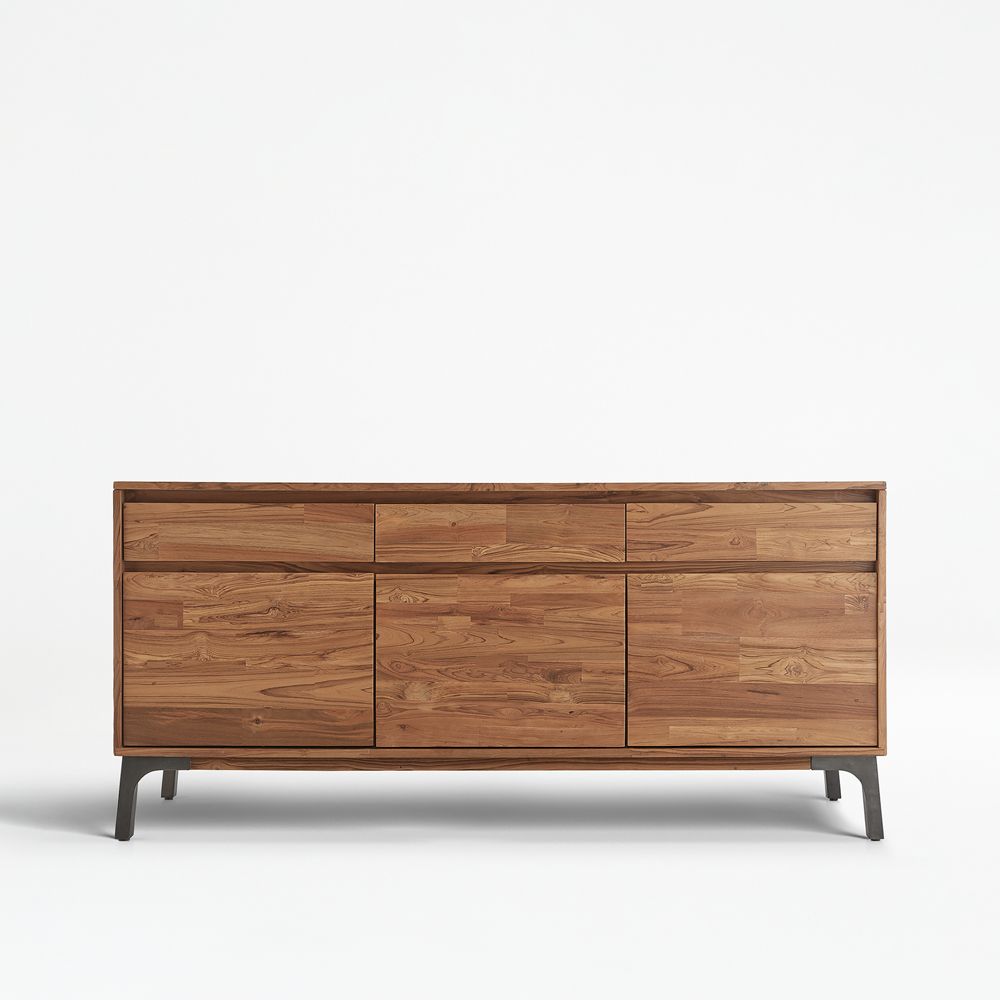 Lakin 71" Teak Credenza