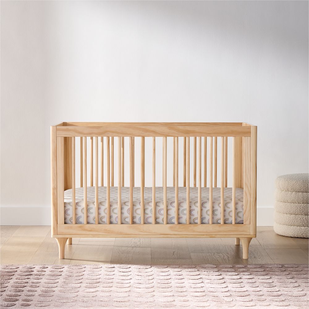 Babyletto Lolly Natural Wood 3-in-1 Convertible Crib
