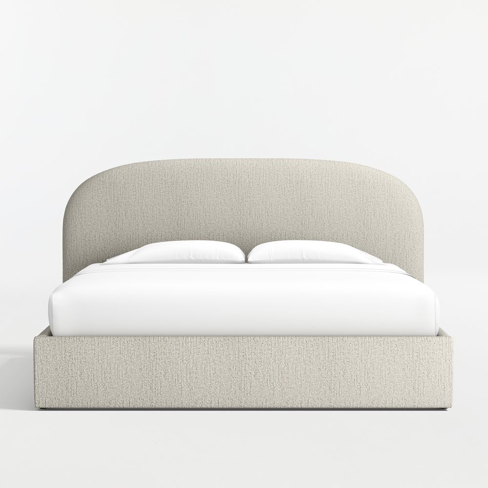 Rayna Curved Upholstered Bed