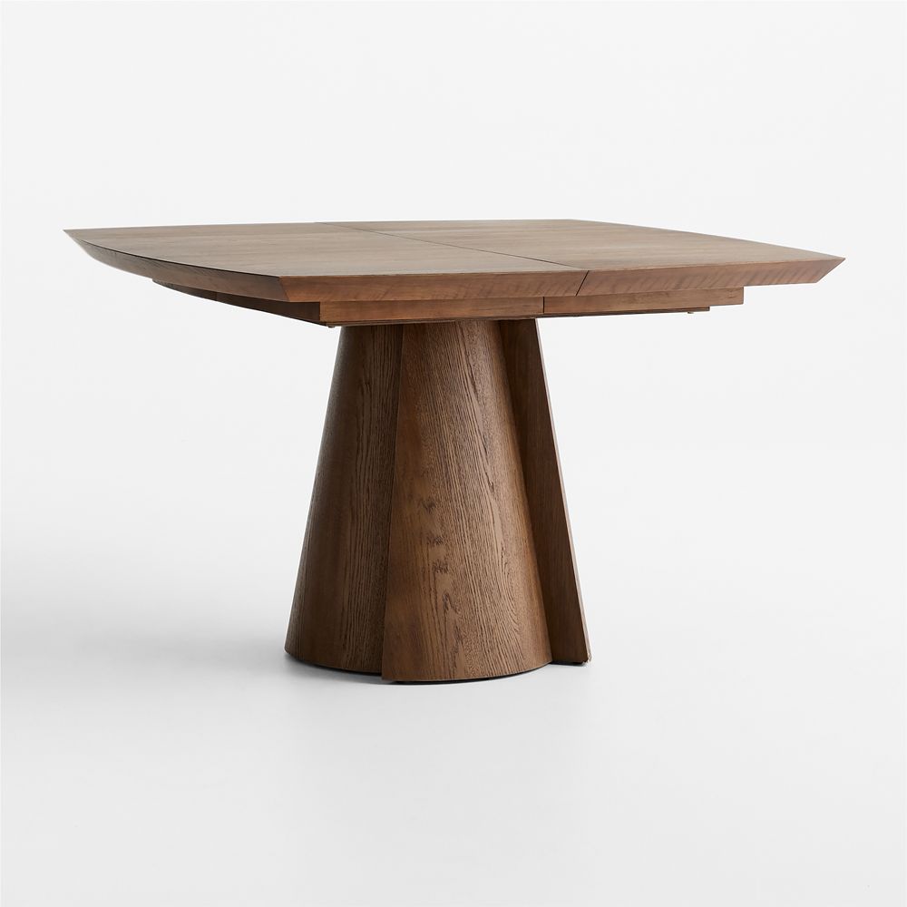 Ladera 48"-70" Oak Extendable Pedestal Dining Table