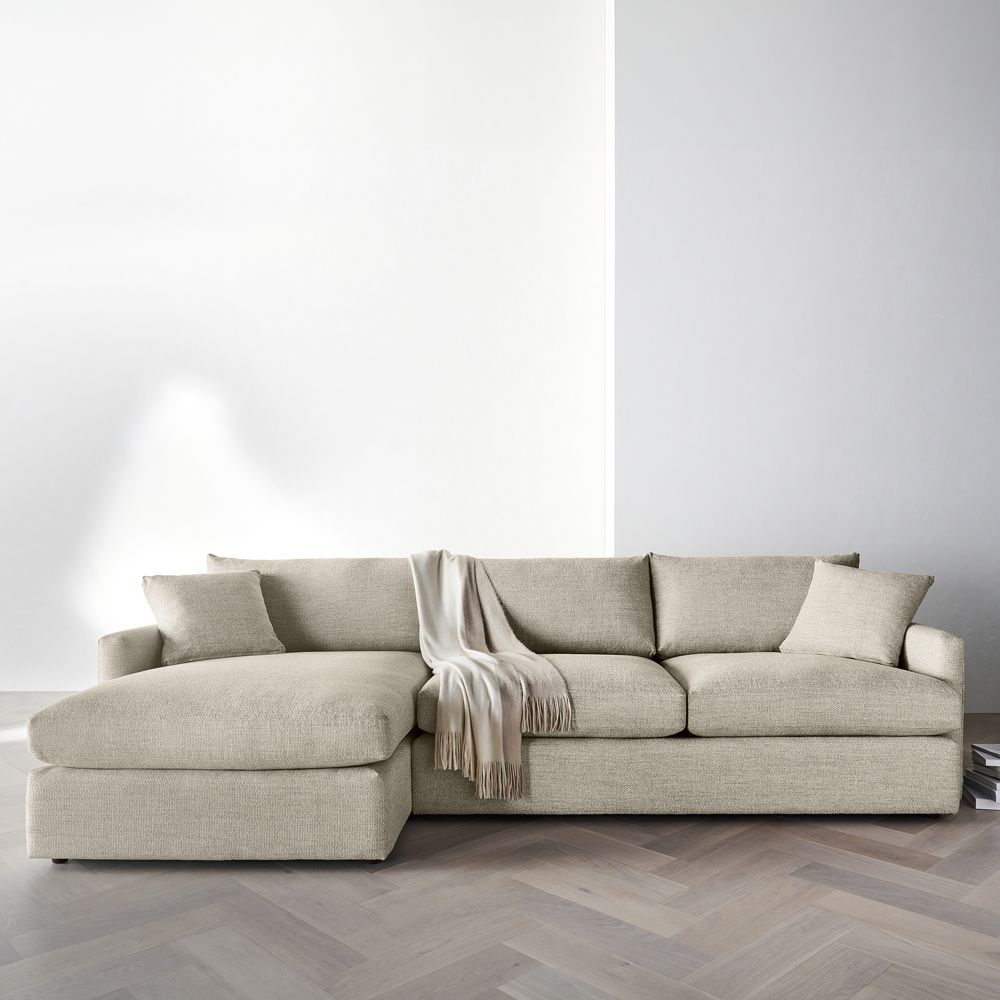 Lounge Deep 2-Piece Sectional Sofa with Chaise Lounge- Image 2