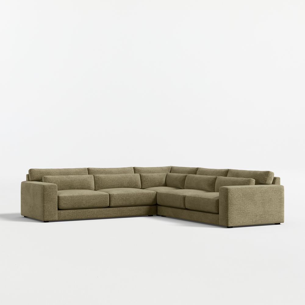 Retreat 3-Piece L-Shaped Sectional Sofa