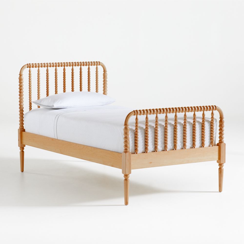 Jenny Lind Maple Wood Spindle Kids Bed