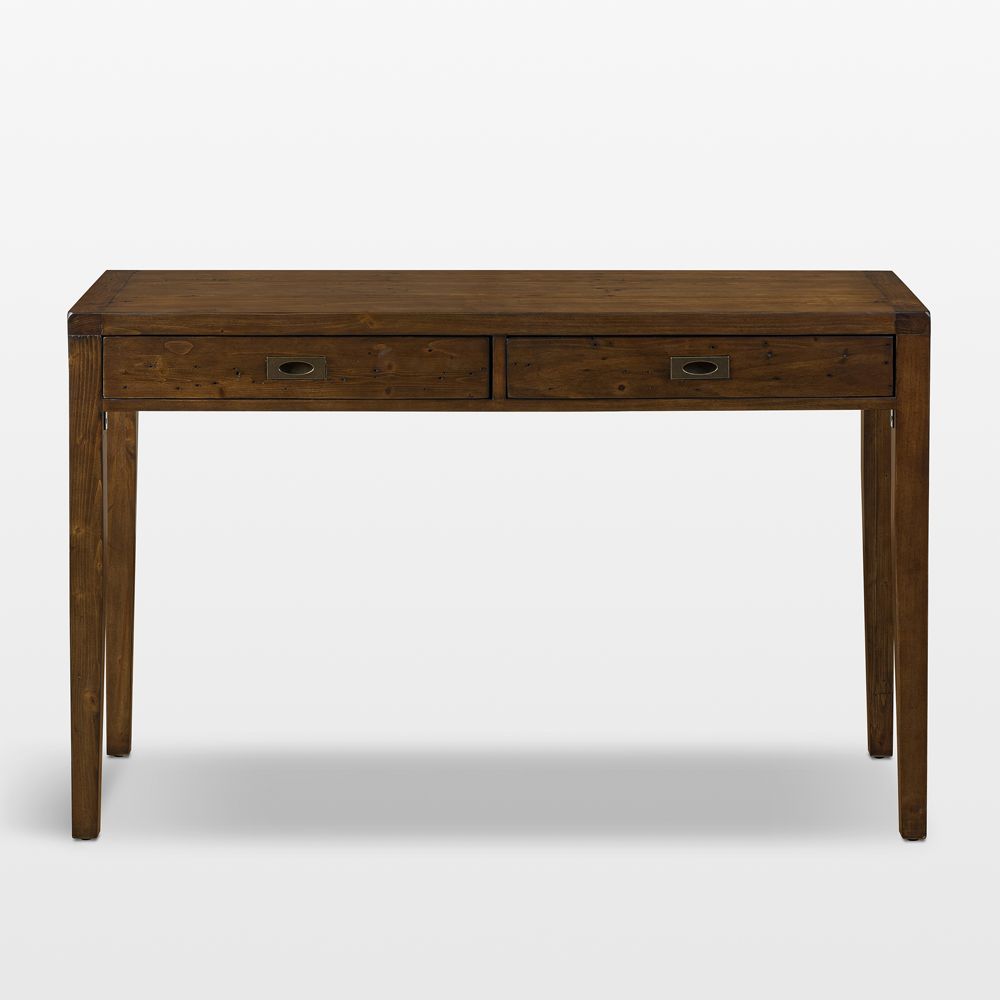 Morris 48" Chocolate Brown Writing Desk