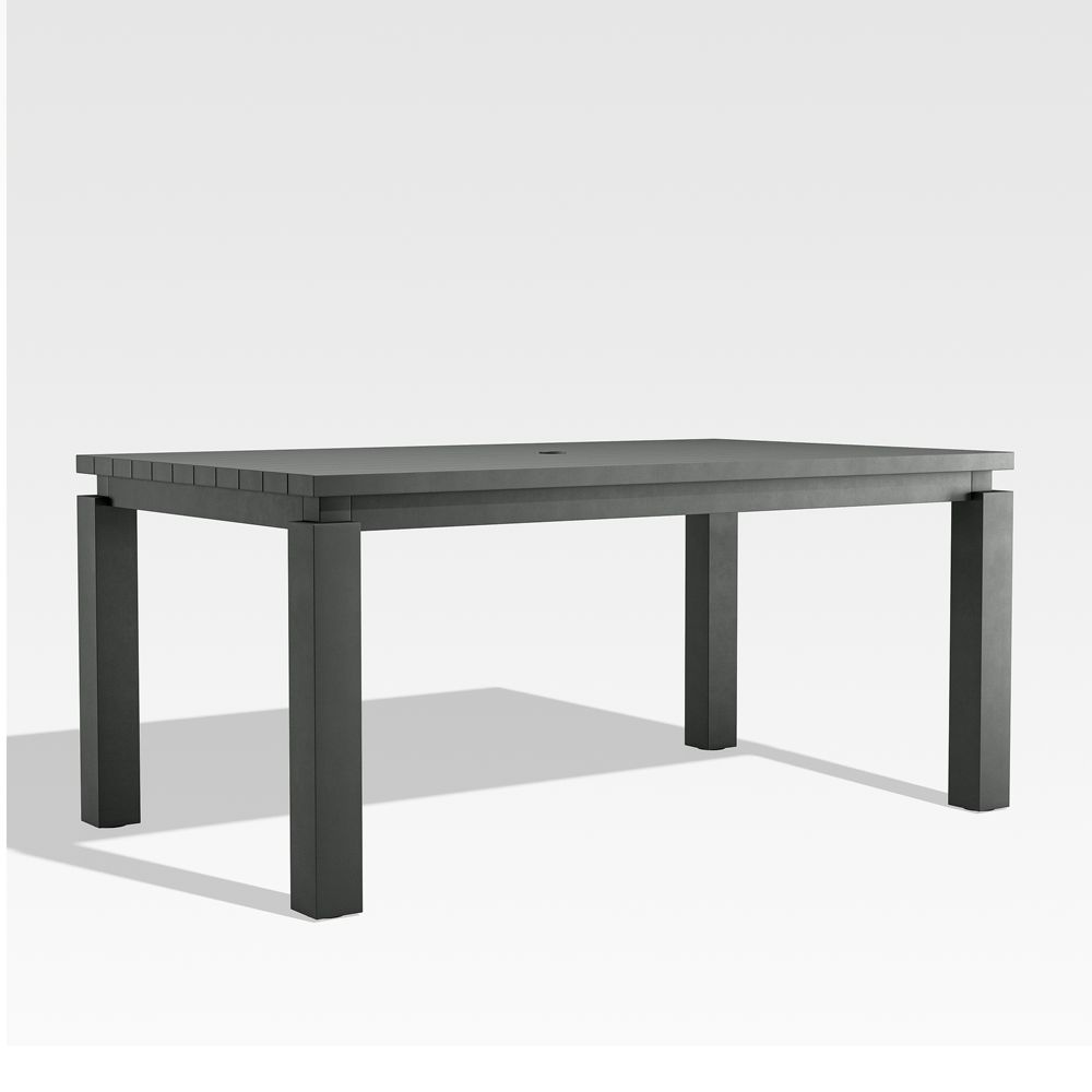Walker Metal Extendable Outdoor Dining Table (68"-144")