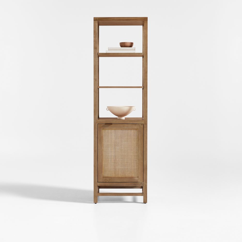 Blake 22" Light Brown Tall Cabinet