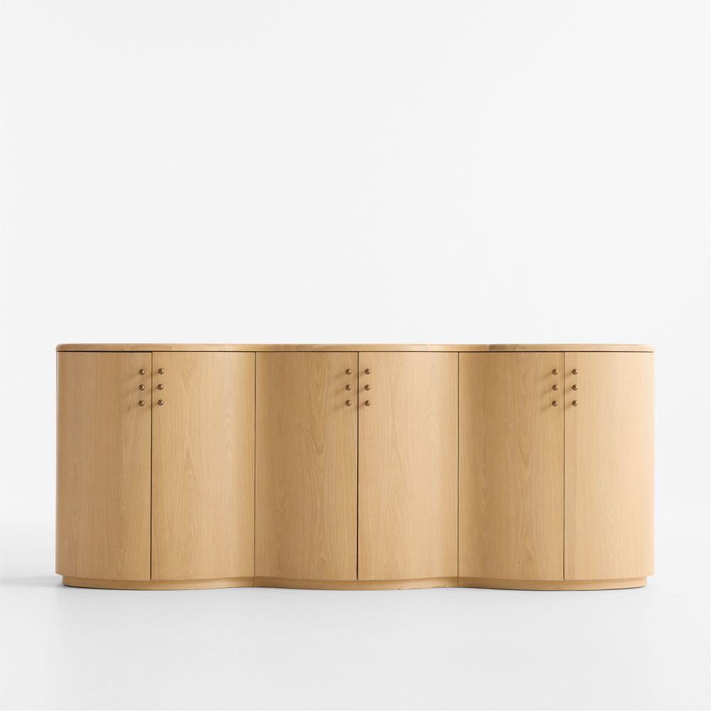 Legacy 80" Oak Wood Credenza by Venus Williams