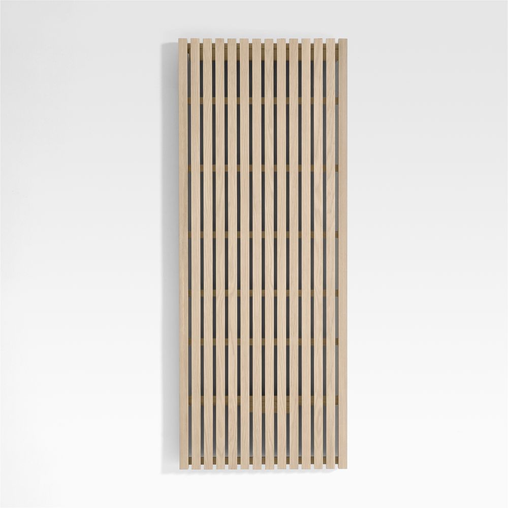Batten White Oak 60" Back Panel