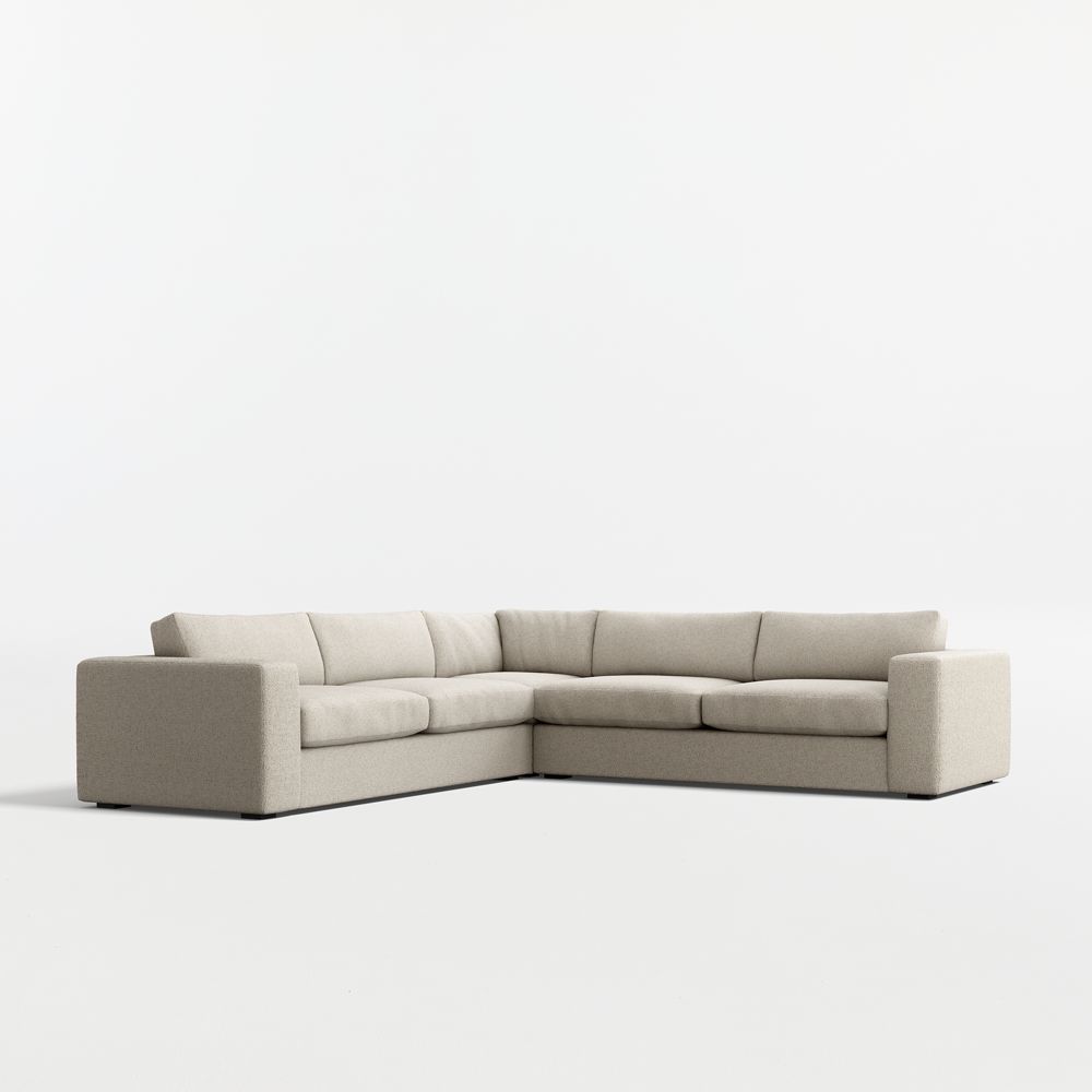Oceanside 3-Piece L-Shaped Sectional Sofa