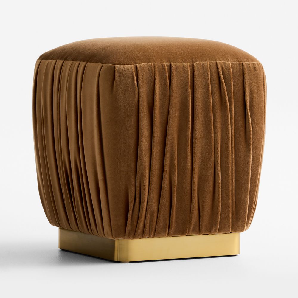 Velvet Goodbye Ottoman by Laura Harrier and Tiffany Howell