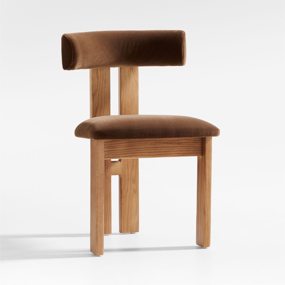 Ceremonie Brown Dining Chair by Athena Calderone